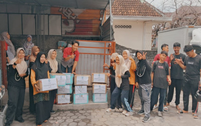 Setetes Kasih dari SMA Muhammadiyah 1 Pati untuk Korban Banjir Bandang Sumatra