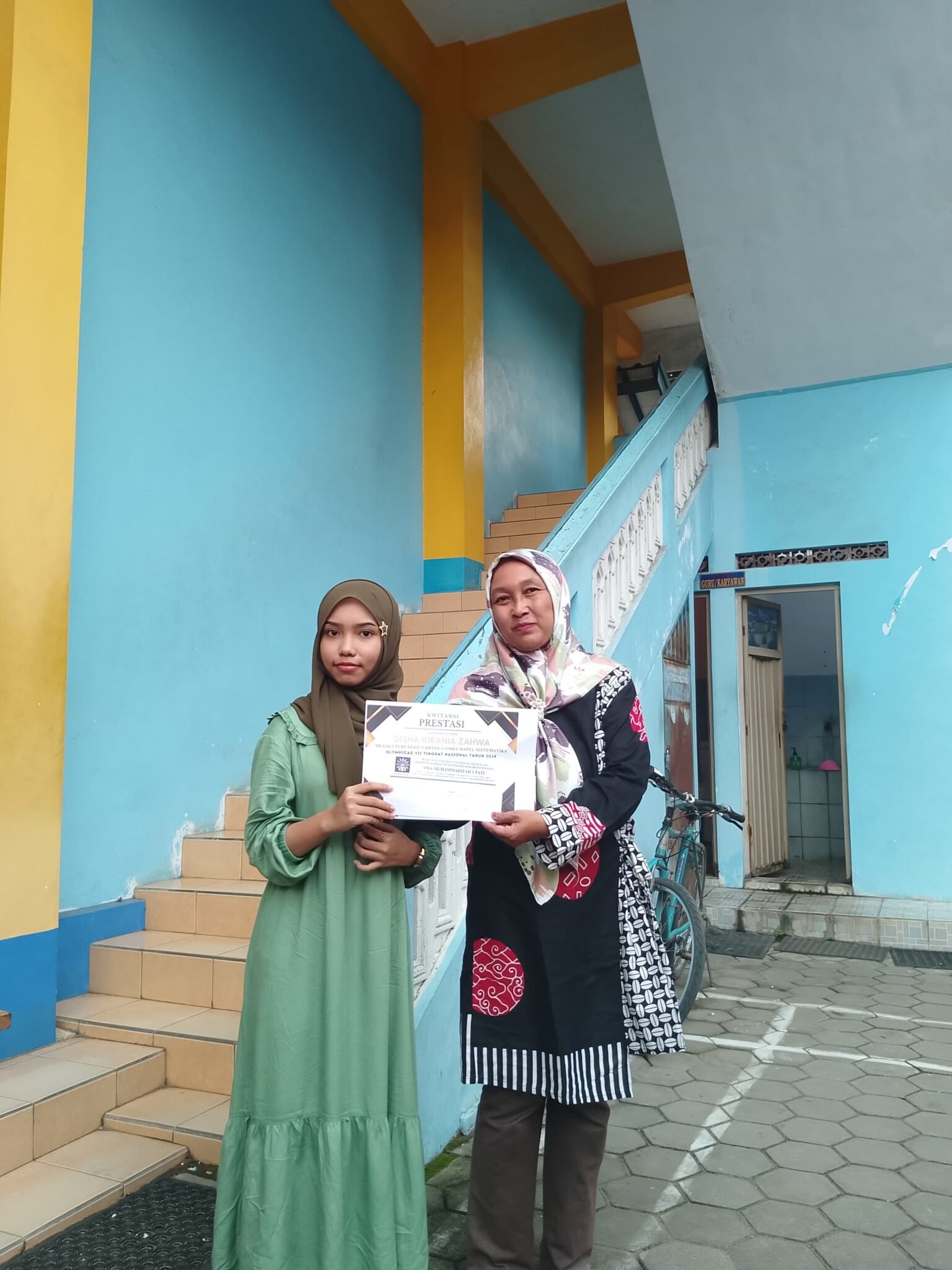 Reward Untuk Siswa Berprestasi SMA Muhammadiyah 1 Pati Juara Nasional ...